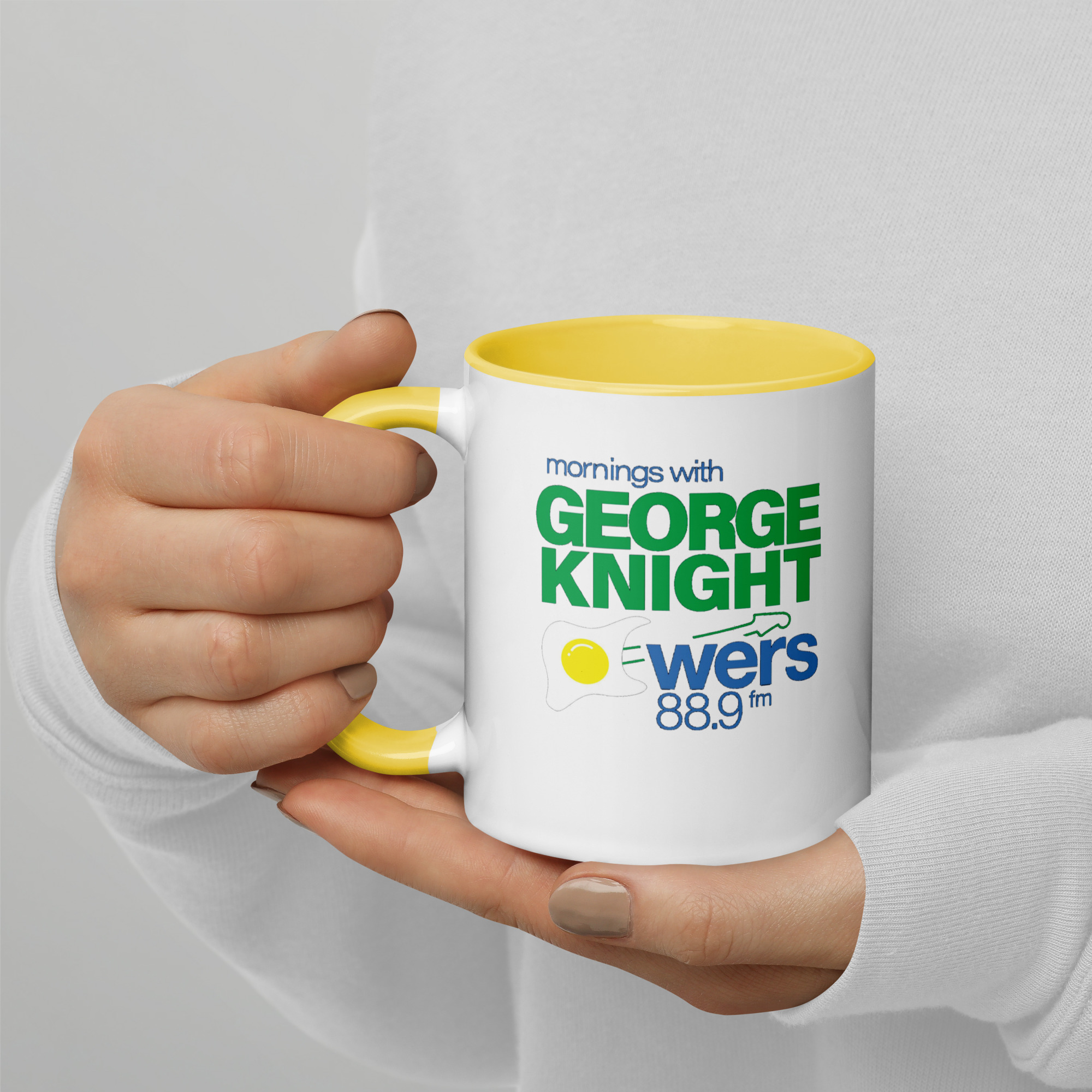 George Knight Mug with Color Inside - Image 6